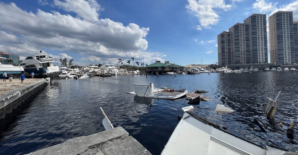 Treading water: Marina devastated after Hurricane Ian – Special Report from  WUFT News