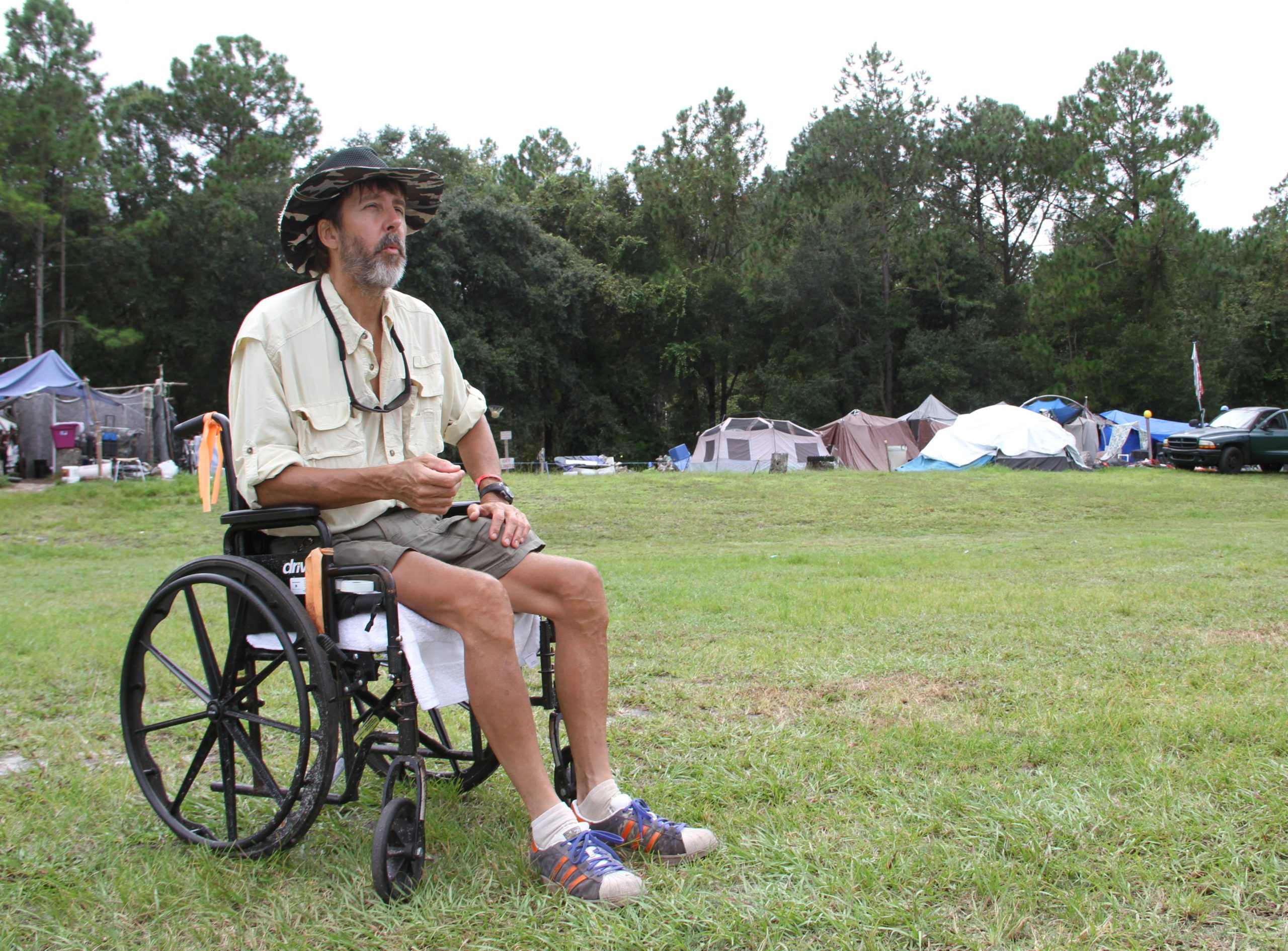 Alachua County Commissioner Robert Hutchinson is planning on welcoming Mark Venzke and four of his friends into his home starting Friday to ride out Hurricane Irma. Homeless shelters around the region have been setting out their emergency plans in advance of Irma, including Gainesville’s GRACE Marketplace and Dignity Village, which neighbors GRACE and has about 200 residents.But the available space there and elsewhere might not be enough, so Hutchinson is encouraging others to also invite those in need into their homes.