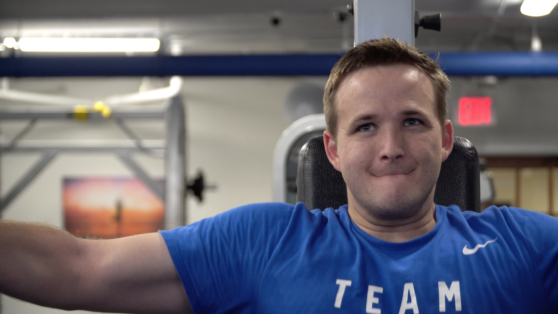 Herman doesn't let his paralysis hold him back. Team USA Paralympics is on the horizon.