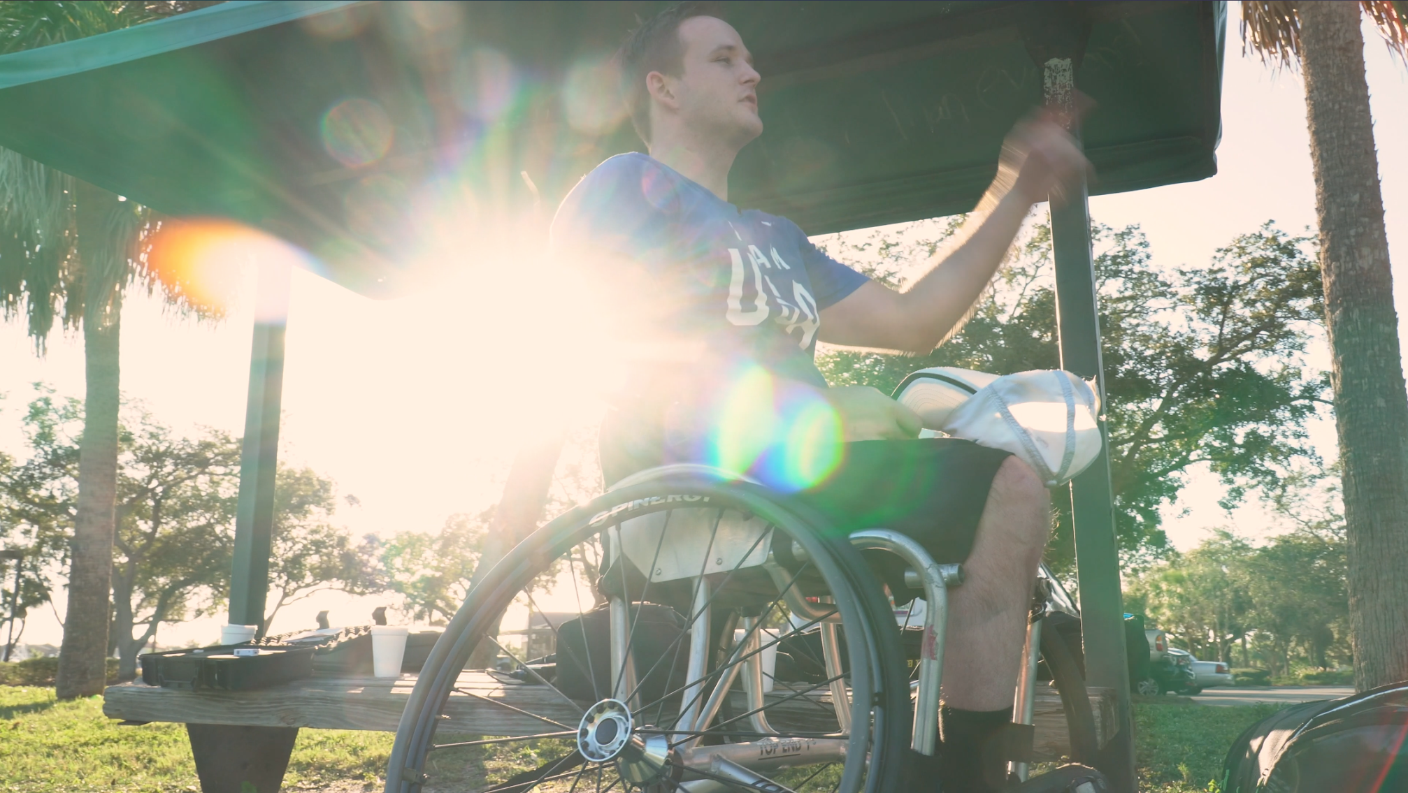 Chris Herman following a training session in late 2020.