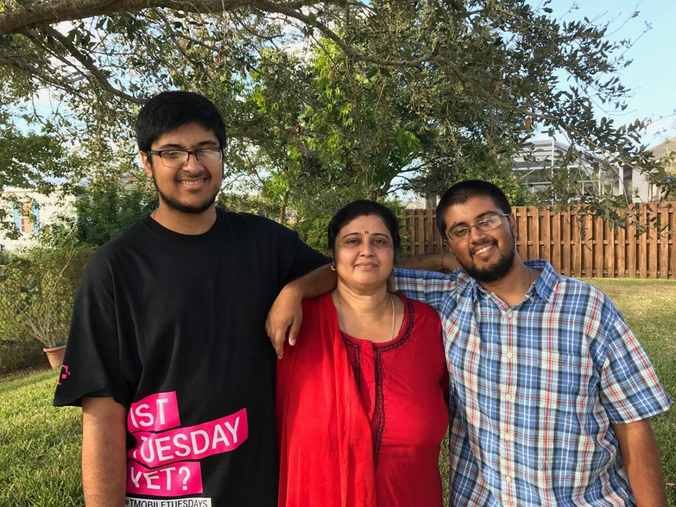 Sunny Saini, right, is an immigrant from India and is a UF geology student with the dream of earning a Ph.D. (Photo courtesy of Sunny Saini)