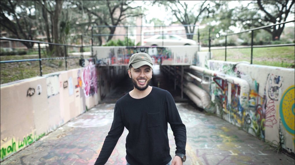 Matthew "Trevian" Baquero, 22, decided to write a hip hop song and shoot a music video about immigration. (Photo courtesy of Matthew Baquero)