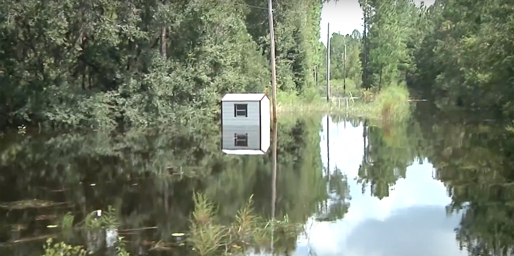 The incorporated town near Lake Sampson in Bradford County remains powerless with water levels reaching 2-4 feet. It may be a while before the area is drivable and some residents are still unable to occupy their homes. Clay Electric workers have stated that they will not leave the area until power is restored.