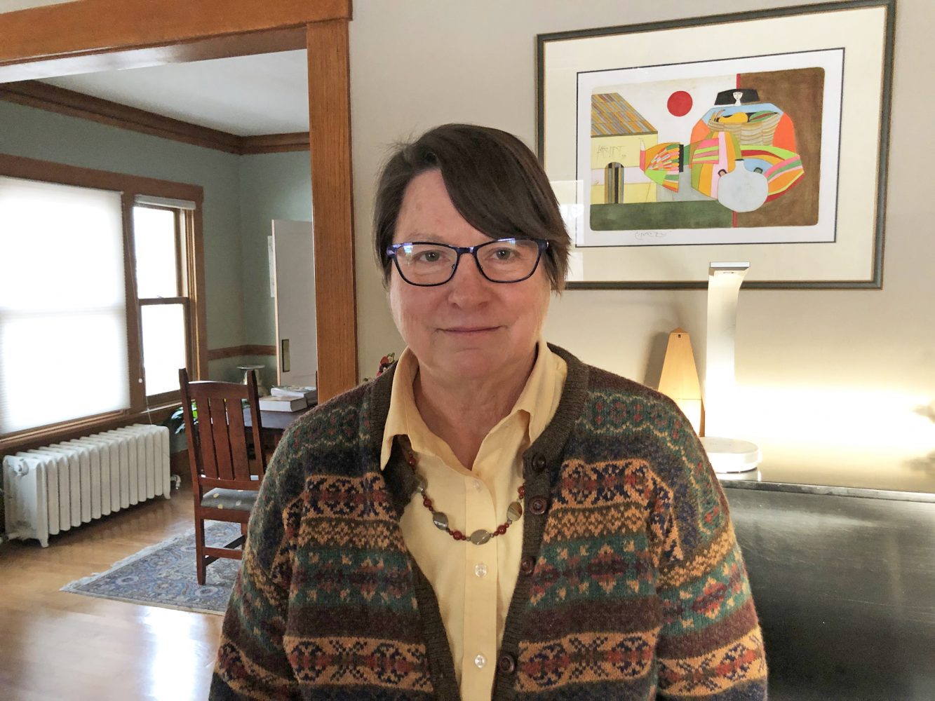 Eileen McCarron has been involved in gun control activism in Colorado since she moved to the state in August 19999. (Claudia Perez Brito/ WUFT News)