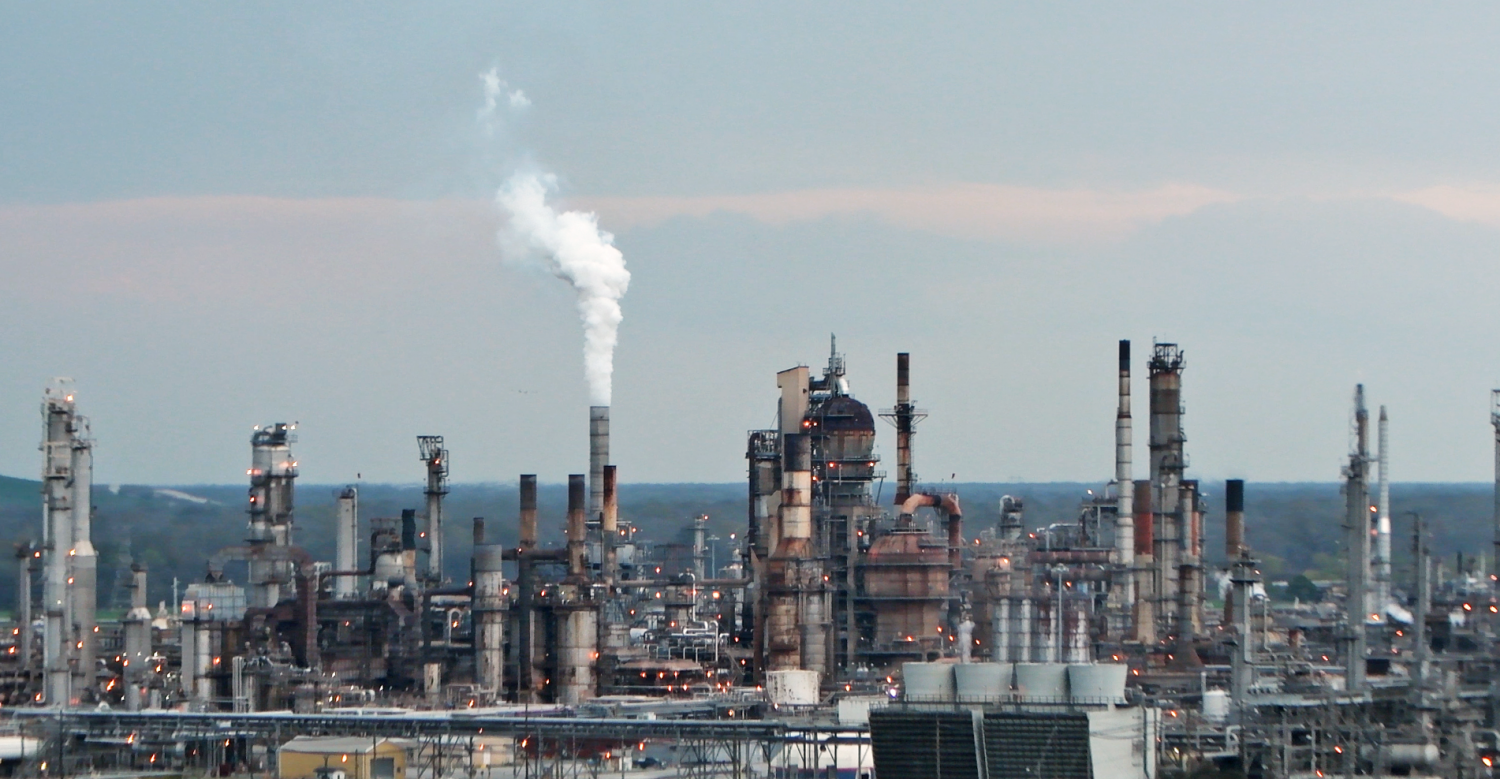 This is one of the many industrial plants in the area between Baton Rouge and New Orleans. (Photo/Grace King)